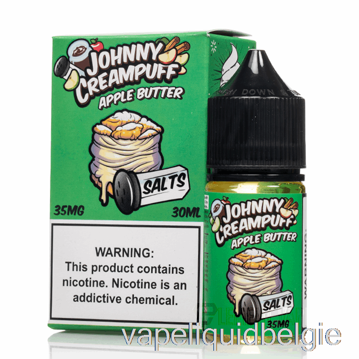 Vape Vloeibare Appelboter - Johnny Creampuff-zouten - 30 Ml 35 Mg